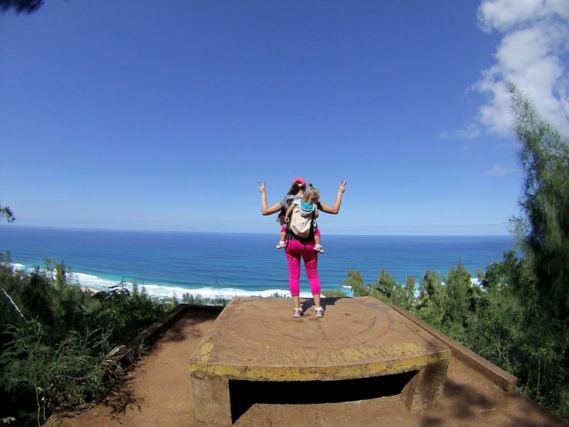 oahu hawaii ehukai pillbox hike