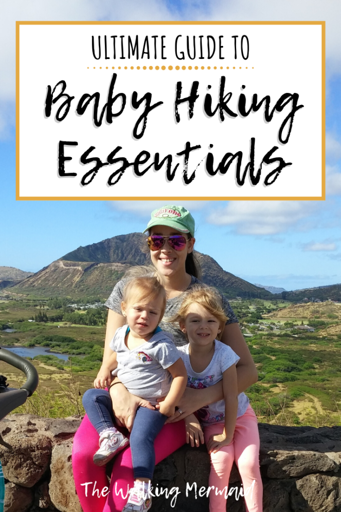 Mom and kids hiking in Hawaii