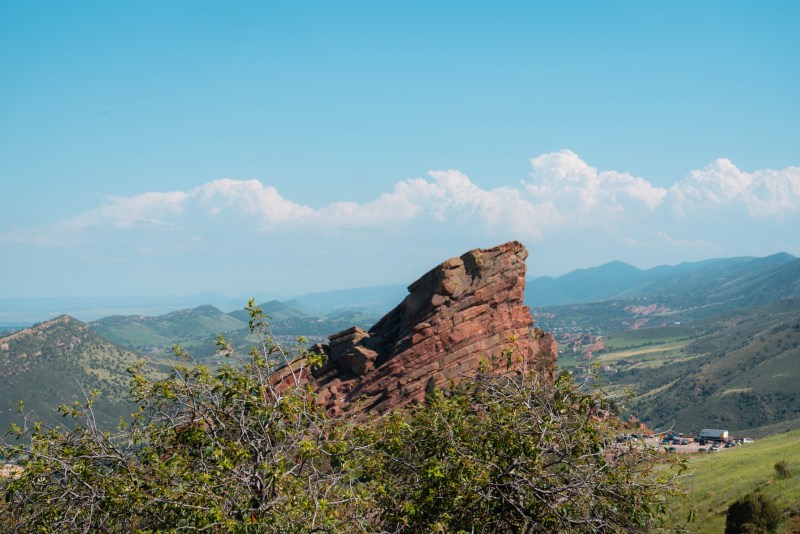 Red Rocks Park in Morrison close to Denver, Colorado