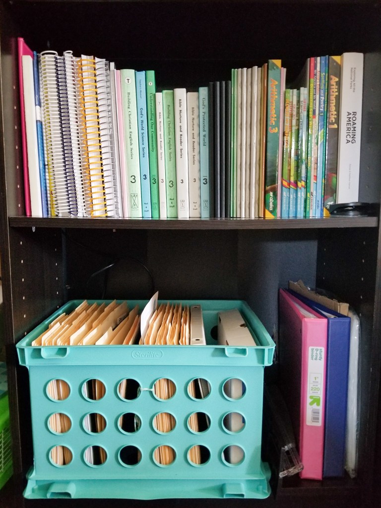 Homeschool Room Organization - The Walking Mermaid