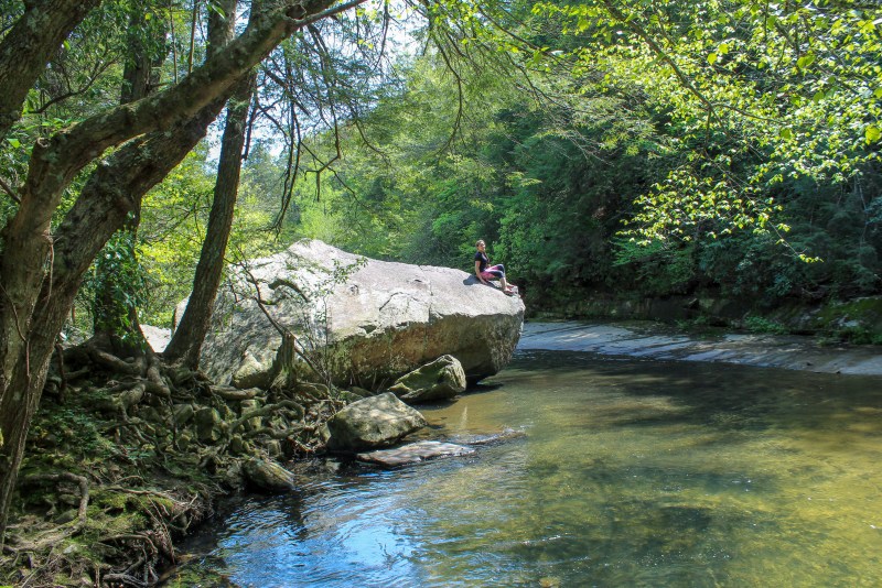 blue hole trail tennessee