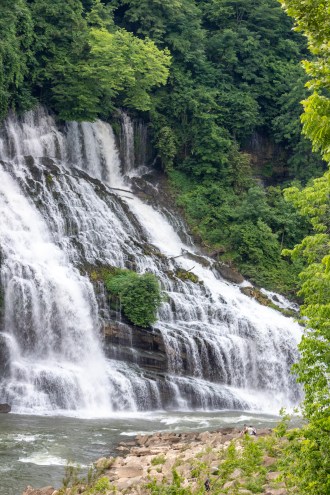 rock island state park tennessee twin falls hiking trail