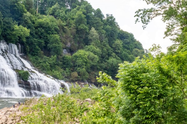 rock island state park tennessee twin falls hiking trail