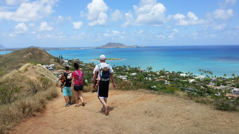 ridge of lanikai pillbox trail