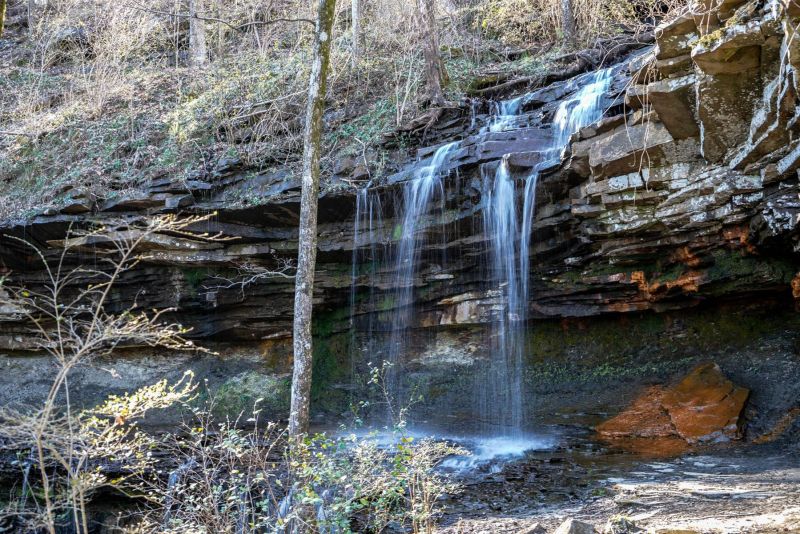 Waterfall at Monte Sano State Park