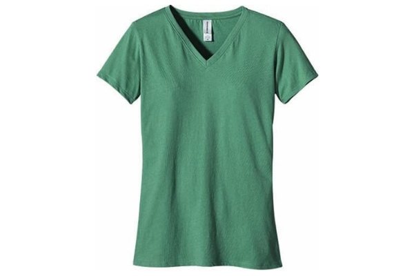 Econscious Women's Organic Cotton Short Sleeve V-Neck Tee