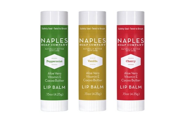 Naples Soap Company All Natural Lip Balms