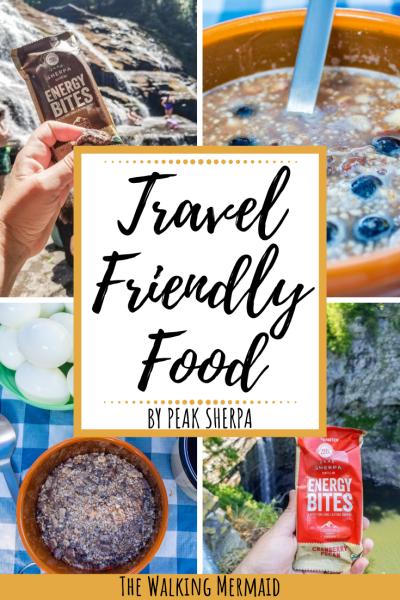 peak sherpa tsampa cereal barley energy bites organic food trail snacks camping backpacking hiking overlay pinterest pin