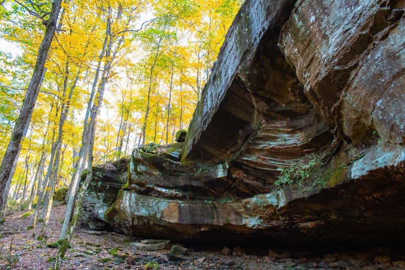 Boulder Falls at Shawnee National Forest