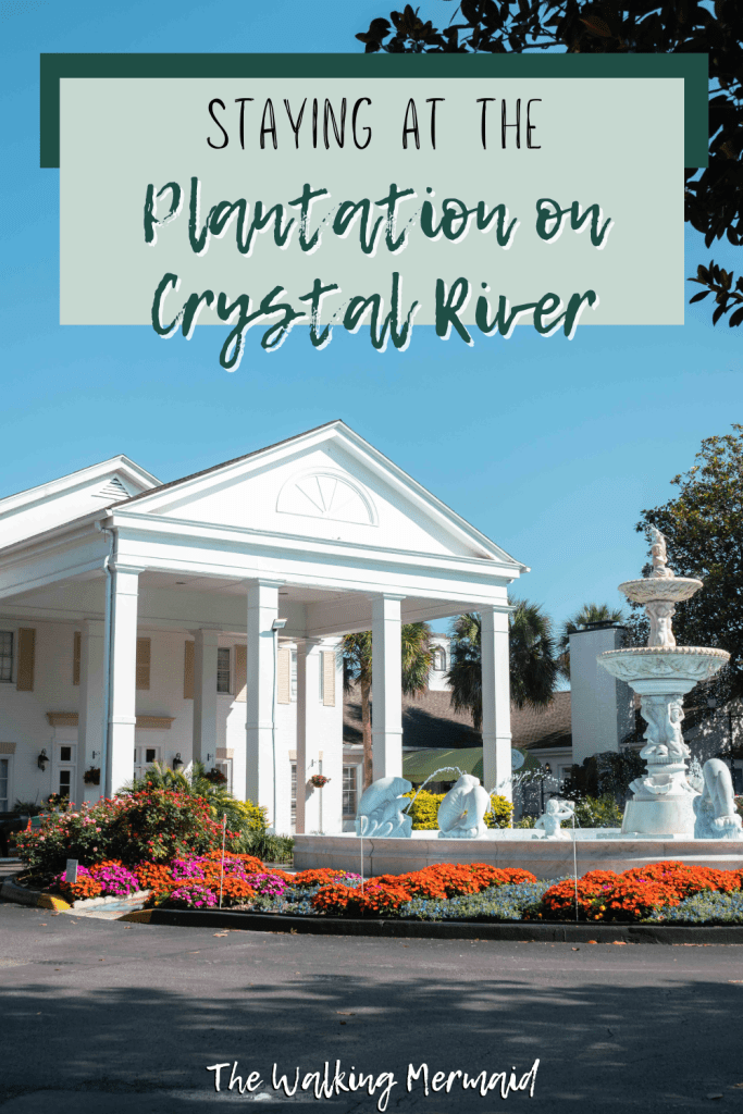 Staying at the Plantation on Crystal River