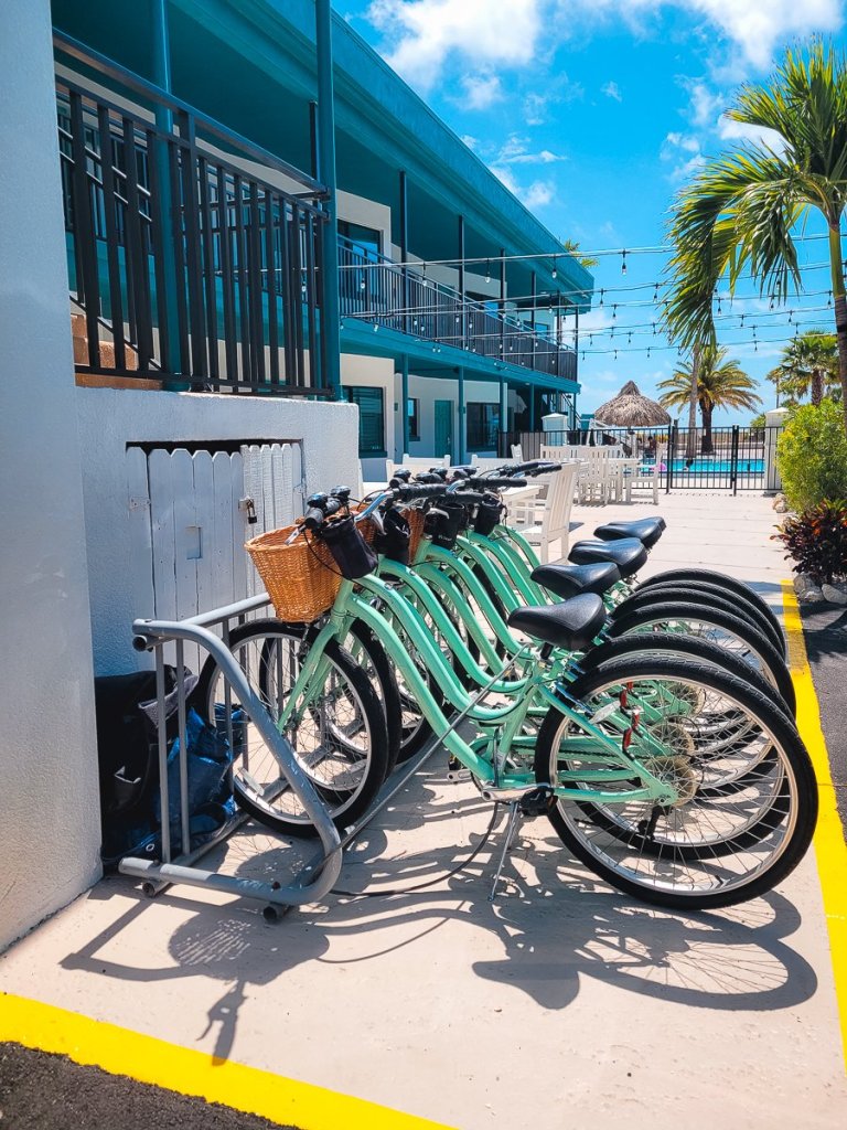 Rental options at the Tahitian Beach Resort.