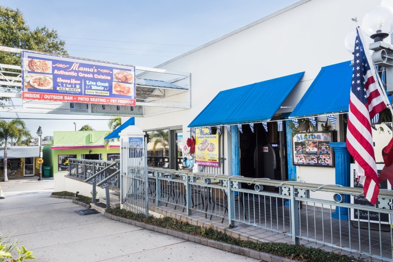 greek restaurant at tarpon springs sponge docks