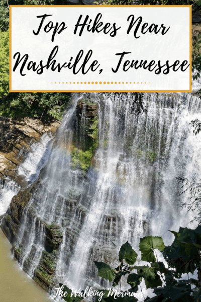 burgess falls waterfall tennessee pin image overlay