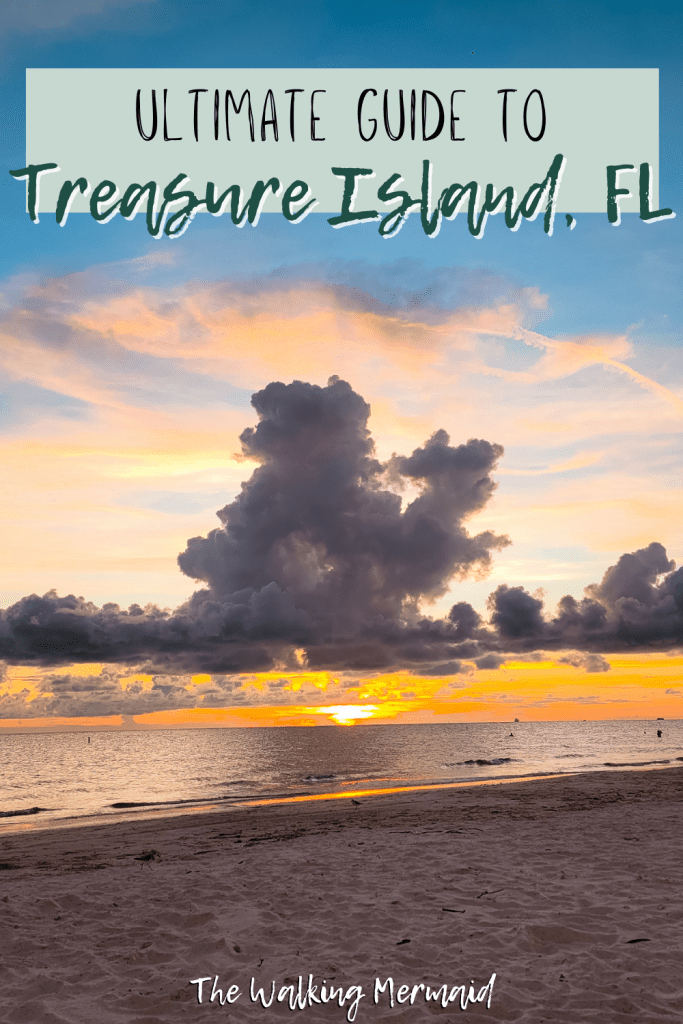 Photo of the sunset at Treasure Island, Florida