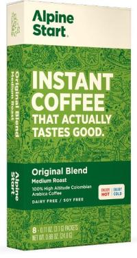 alpine start instant coffee original blend