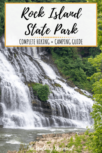 rock island state park twin falls hiking camping travel guide tennessee overlay pin image pinterest